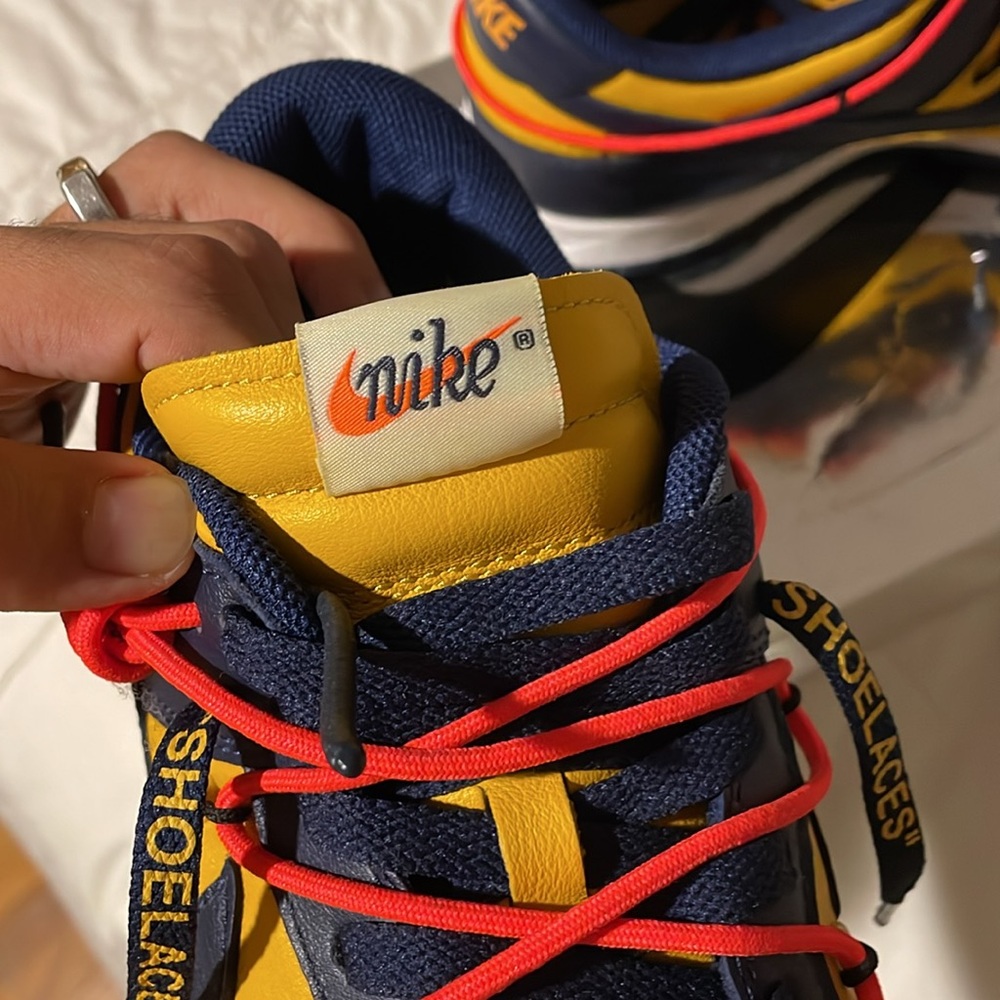 Nike Dunk Low x Off-White Michigan - Picture 7 of 9